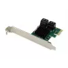 Conceptronic EMRICK Προσαρμογέας SATA PCIe 4 Θυρών με Καλώδιο SATA