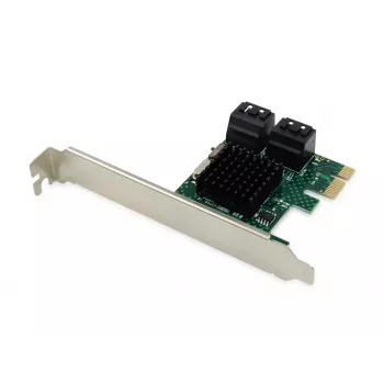 Conceptronic EMRICK Προσαρμογέας SATA PCIe 4 Θυρών με Καλώδιο SATA