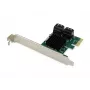 Conceptronic EMRICK Προσαρμογέας SATA PCIe 4 Θυρών με Καλώδιο SATA