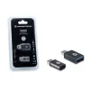 Conceptronic DONN04G Προσαρμογέας USB-C σε USB A/MicroB OTG Συσκευασία 2 τεμ., 10 Gbit/s (C-A), 480 Mbit/s (C-MicroUSB)