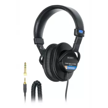 Sony MDR7506 Ακουστικά/Headset Ενσύρματα Κεφαλής Σκηνής/Στούντιο Μαύρο