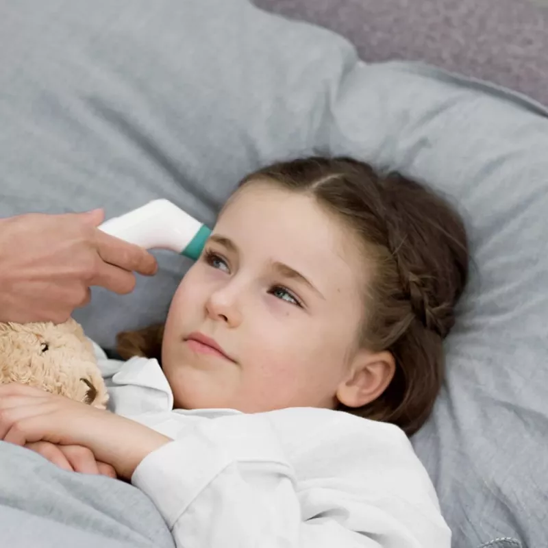 Braun BST200WE Θερμόμετρο Απομακρυσμένης Μέτρησης Λευκό Μέτωπο Κουμπιά