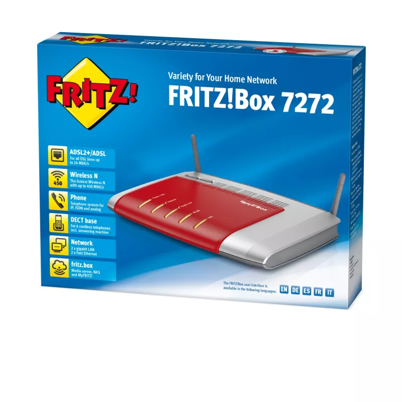 FRITZ! Box 7272 International Ασύρματος Router Gigabit Ethernet
