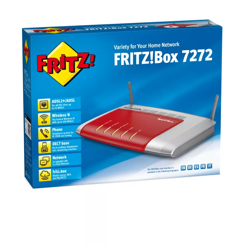 FRITZ! Box 7272 International Ασύρματος Router Gigabit Ethernet