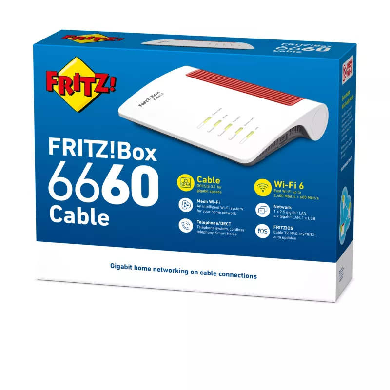 FRITZ!Box 6660 Cable International (Retail)