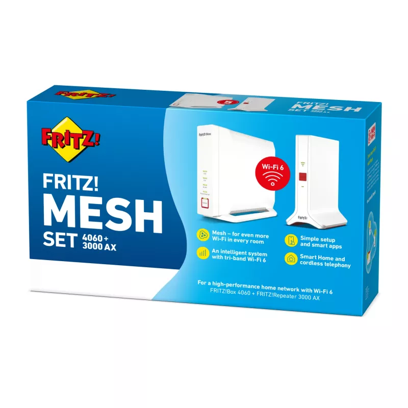 Mesh Σετ FRITZ 4060 + 3000 AX International