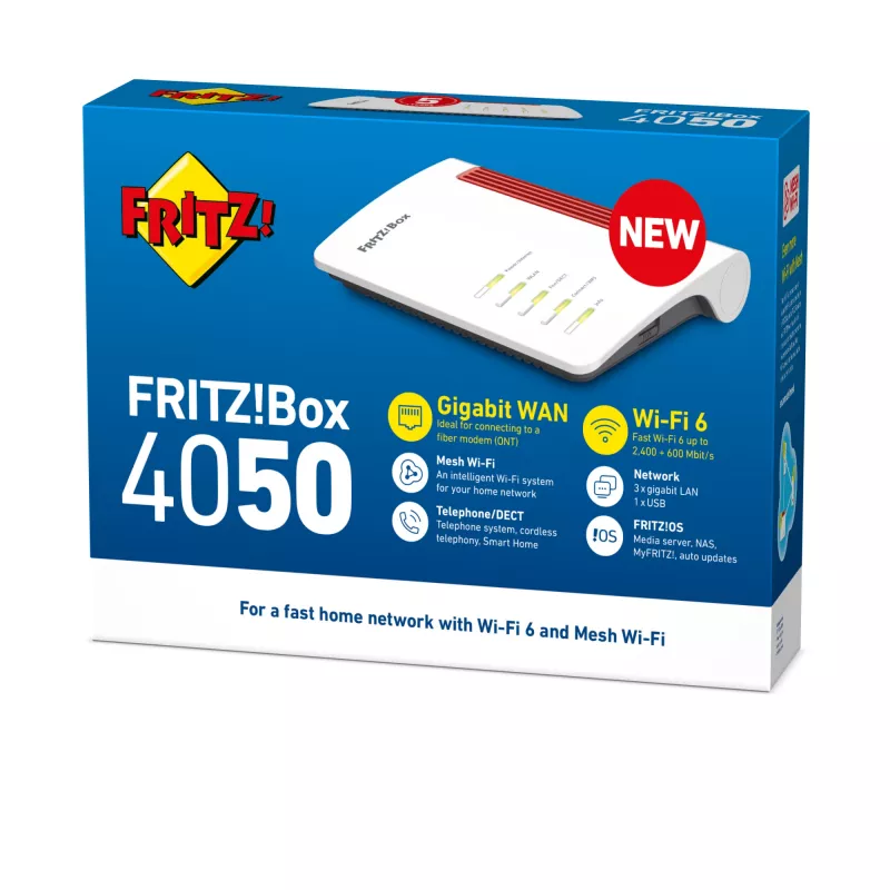 4050 International WLAN-Router Dualband (2,4 GHz / 5 GHz)