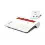 Wi-Fi router FRITZ!Box 6670 Cable Edition International 2,5 Gigabit Ethernet dual band (2,4 GHz / 5 GHz) κόκκινο, λευκό