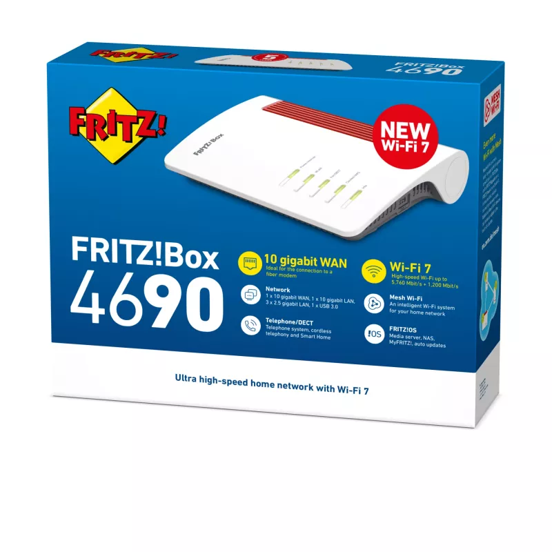 WLAN-Router FRITZ Box 4690 Edition International – FRITZ 4690 (Μοντέλο 20003098)
