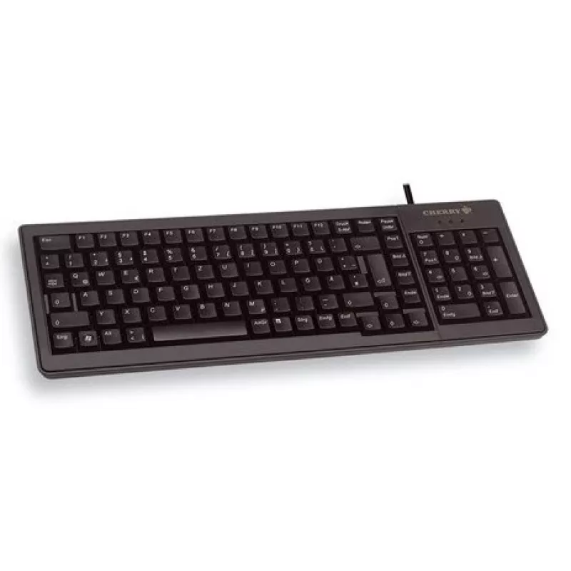 CHERRY G84-5200LCMCH-2 Πληκτρολόγιο Home USB Ελβετογερμανικό Μαύρο