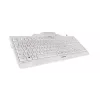 CHERRY KC 1000 SC Πληκτρολόγιο ενσύρματο USB AZERTY Βελγικό Λευκό