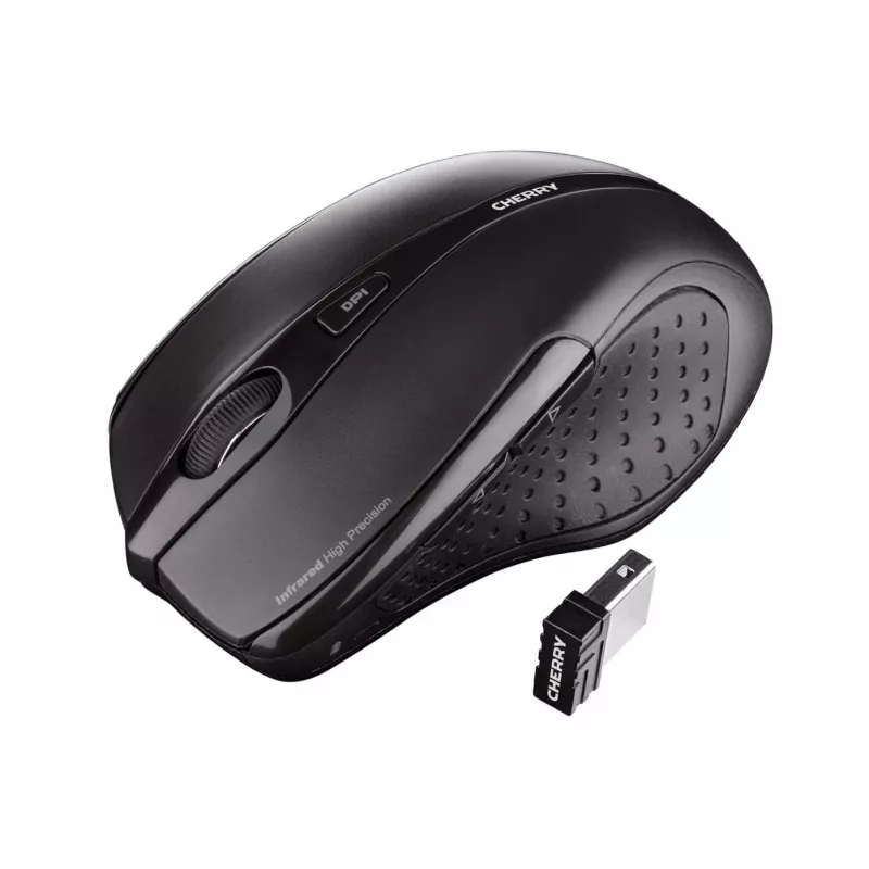 CHERRY DW 5100 Πληκτρολόγιο και ποντίκι Universal RF Wireless AZERTY Βελγικό Μαύρο