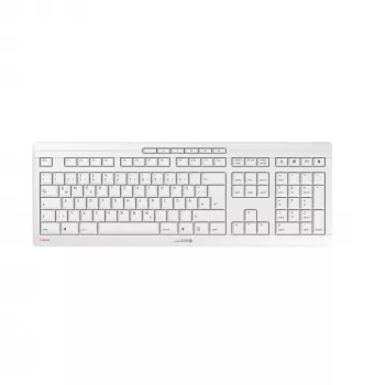 CHERRY Stream Desktop Recharge Πληκτρολόγιο και ποντίκι Universal RF Wireless QWERTZ Ελβετικό Γκρι