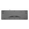 Contour Design STREAM PROTECT, Full-size (100%), Καλώδιο, USB, διακόπτες ψαλιδιού, QWERTY, Μαύρο
