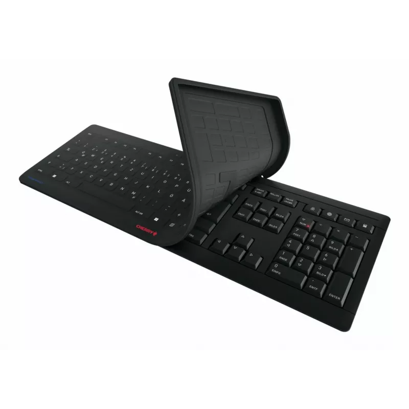 Contour Design STREAM PROTECT WIRELESS, Full-size (100%), Ασύρματο, RF Wireless, διακόπτης ψαλιδιού, QWERTY, Μαύρο