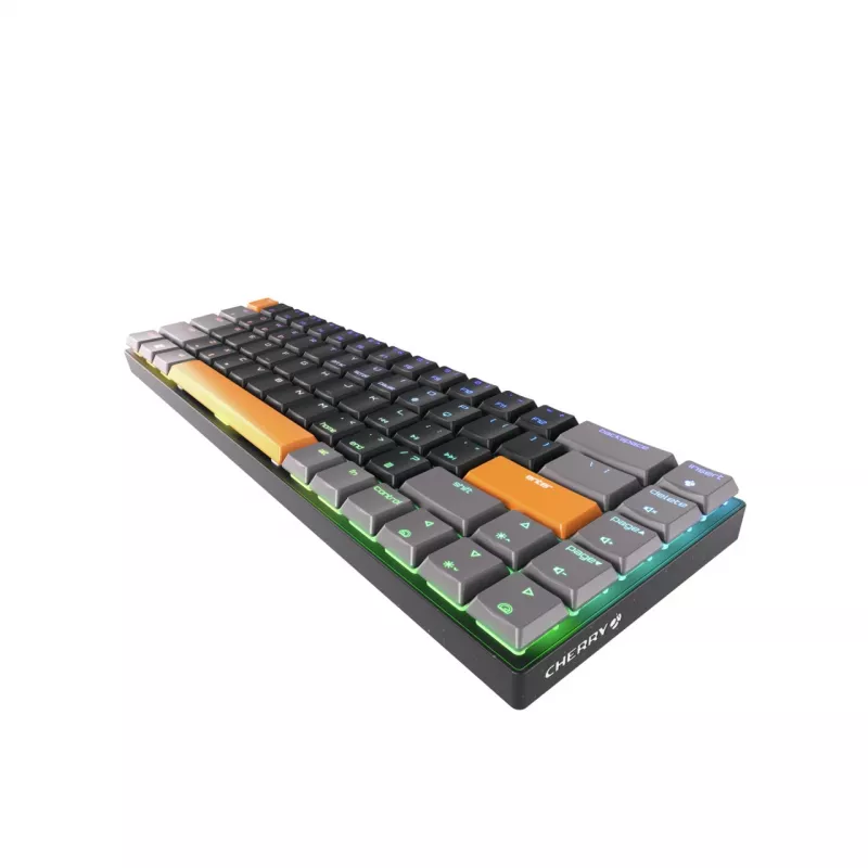 CHERRY MX-LP 2.1 Compact Wireless Πληκτρολόγιο Gaming RF Wireless + Bluetooth QWERTY US English Μαύρο
