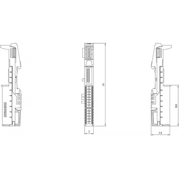 Siemens 6ES7193-6BP40-0DA1 ηλεκτρικοί ακροδέκτες