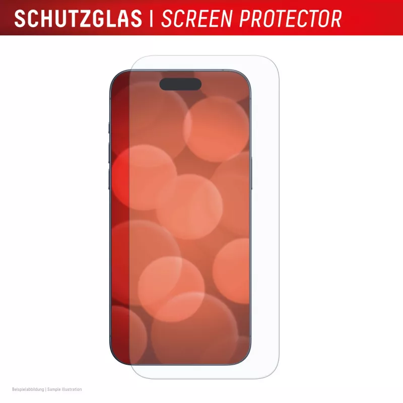 Displex Smart Glass (9H) για Apple iPhone 16 Pro Max, αυτοκόλλητο τοποθέτησης, άθραυστο