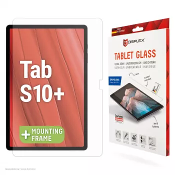 Displex Tablet Glass (9H) για Samsung Galaxy Tab S10+, οικολογικό πλαίσιο τοποθέτησης, άθραυστο