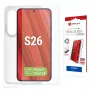 Displex προστασία οθόνης + θήκη για Samsung S26, ανθεκτική στις γρατσουνιές
