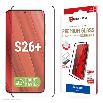 Displex Premium προστασία οθόνης (πλήρης κάλυψη, 10H) για Samsung S26+, πλήρης κάλυψη
