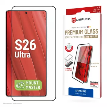 Displex Premium προστασία οθόνης (πλήρης κάλυψη, 10H) για Samsung S26 Ultra, πλήρης κάλυψη