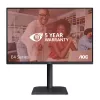 AOC E4 X24E4U οθόνη υπολογιστή 61 cm (24 ίντσες) 1920 x 1200 pixel Full HD LED μαύρο
