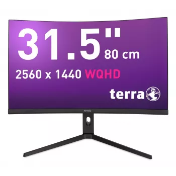 TERRA 3285W οθόνη υπολογιστή 80 cm (31,5 ίντσες) 2560 x 1440 pixel Wide Quad HD LCD μαύρο