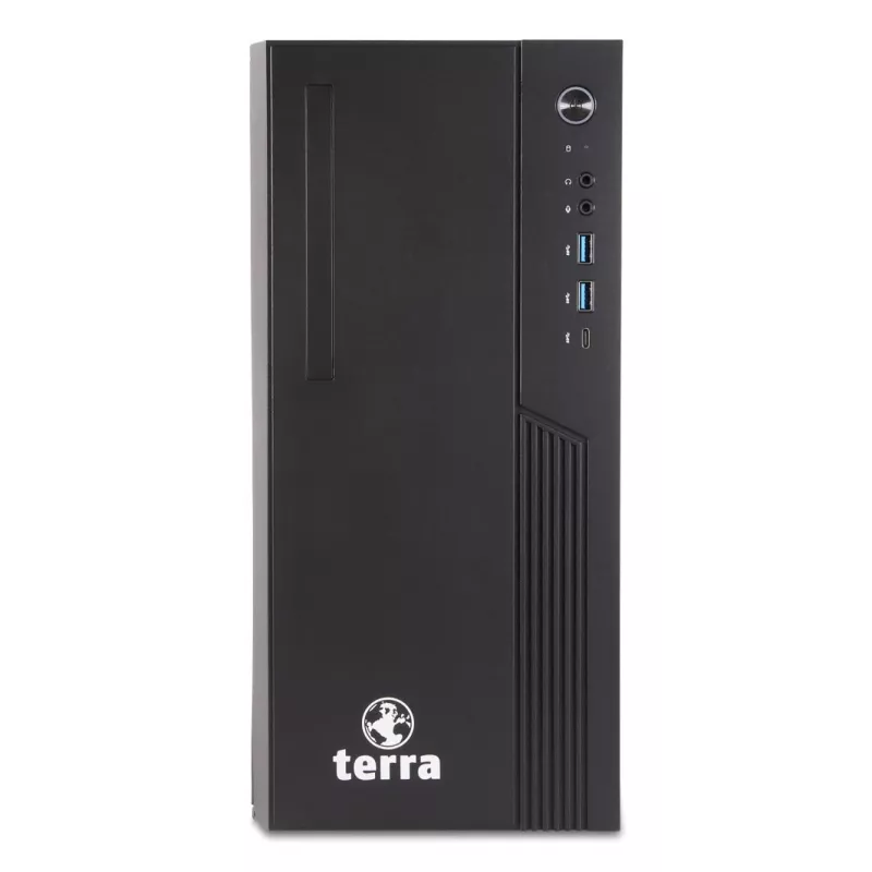 TERRA EU1000134 PC Intel® Core™ i3 i3-12100 8 GB DDR5-SDRAM 500 GB SSD Windows 11 Pro Micro Tower μαύρο