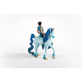 schleich BAYALA Aryon auf dem Einhorn, 5 έτη, Ηλίανθοι, Μονόκεροι & Νεράιδες, Πολύχρωμο