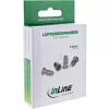 Βίδα για ανεμιστήρα InLine 5,0×10,0 mm επινικελωμένη, συσκευασία 4 τεμ.