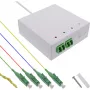 InLine πρίζα σύνδεσης FTTH προκατασκευασμένη 4x LC/APC 9/125µm 10m