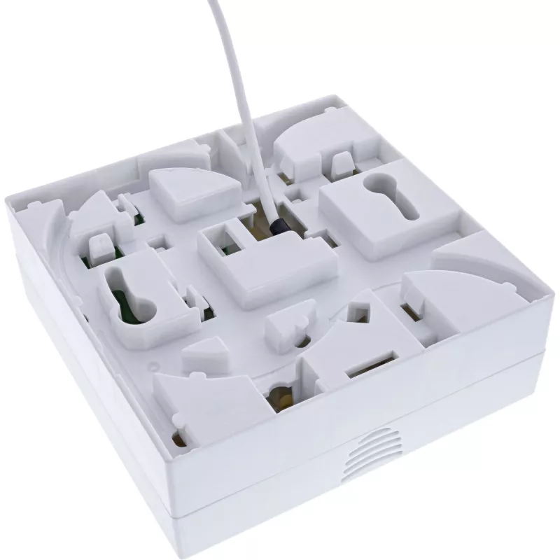 InLine πρίζα σύνδεσης FTTH προκατασκευασμένη 4x LC/APC 9/125µm 15m