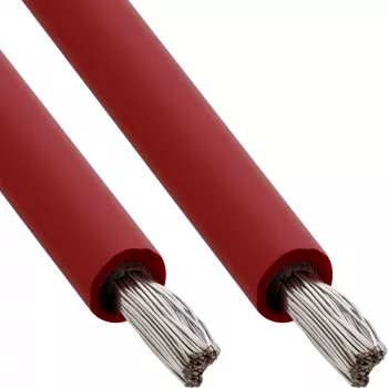 InLine 94650R ηλιακό καλώδιο H1Z2Z2-K, 6 mm2, 50 m, κόκκινο