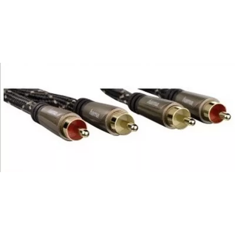 Hama 122292 Καλώδιο ήχου 1,5 m 2 x RCA μαύρο