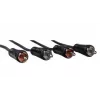 Hama 00122273 Καλώδιο ήχου 3 m 2 x RCA μαύρο