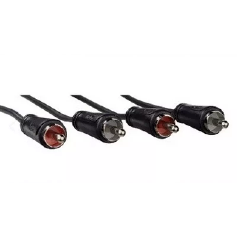 Hama 00122273 Καλώδιο ήχου 3 m 2 x RCA μαύρο