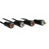 Hama 00122329 Καλώδιο ήχου 2,5 m 2 x Cinch μαύρο