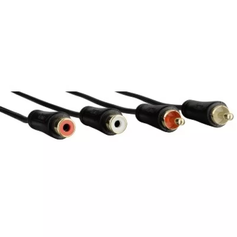 Hama 00122286 Καλώδιο ήχου 3 m 2 x RCA μαύρο