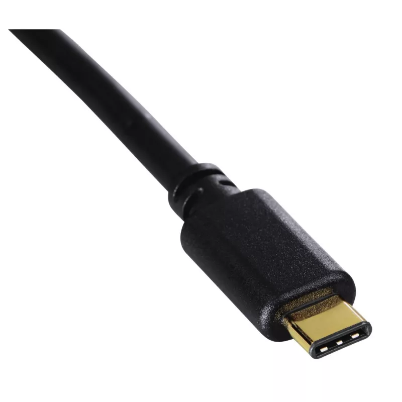 Hama USB-C/USB A, 1,8 m Καλώδιο USB USB 3.2 Gen 2 (3.1 Gen 2) USB C μαύρο