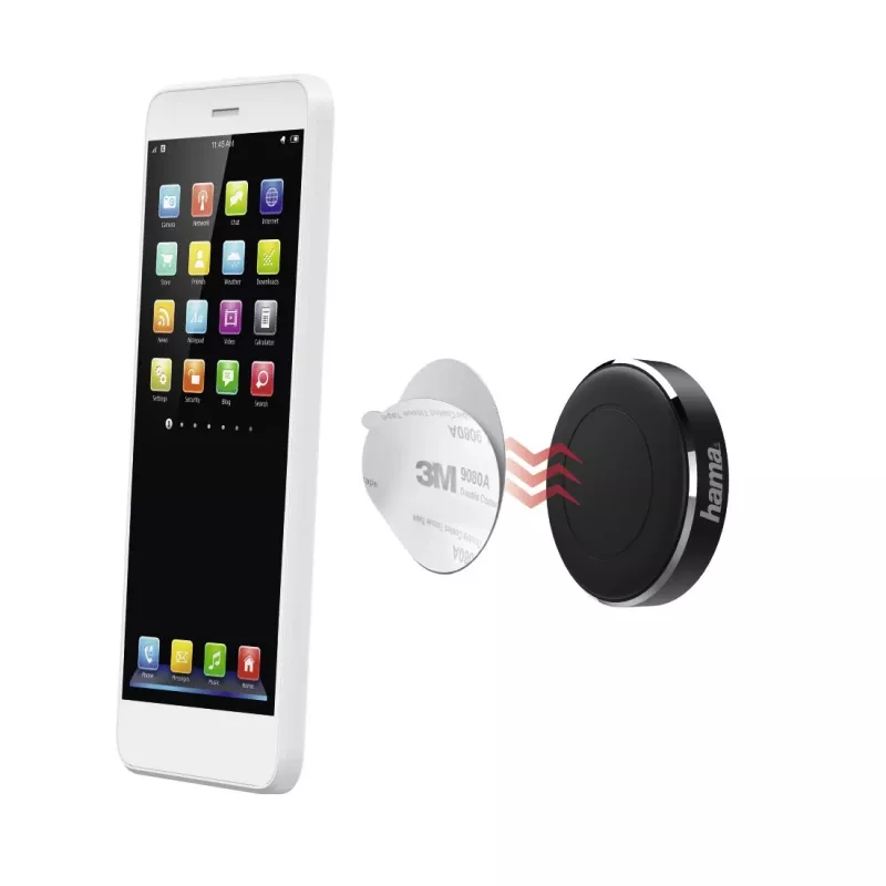 Hama 00183283 Βάση Παθητική βάση Κινητό τηλέφωνο/Smartphone Μαύρο