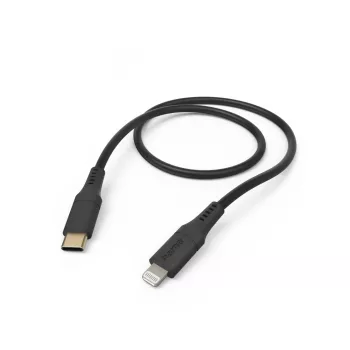 Hama Flexible 1,5 m Μαύρο