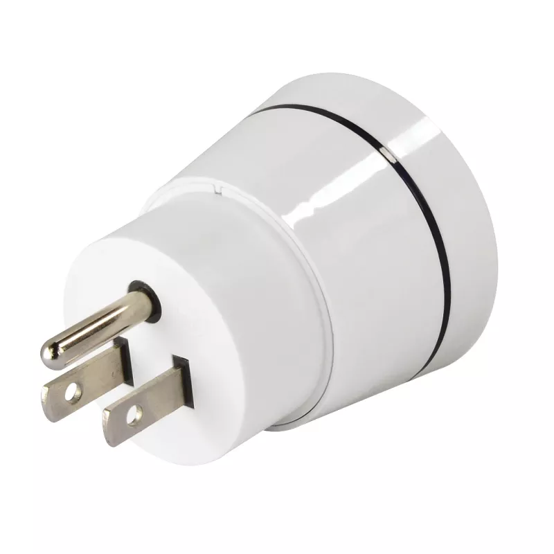 Hama 00223432 Ταξιδιωτικός αντάπτορας Type B Type C (ευρωπαϊκό βύσμα)+Type F λευκό