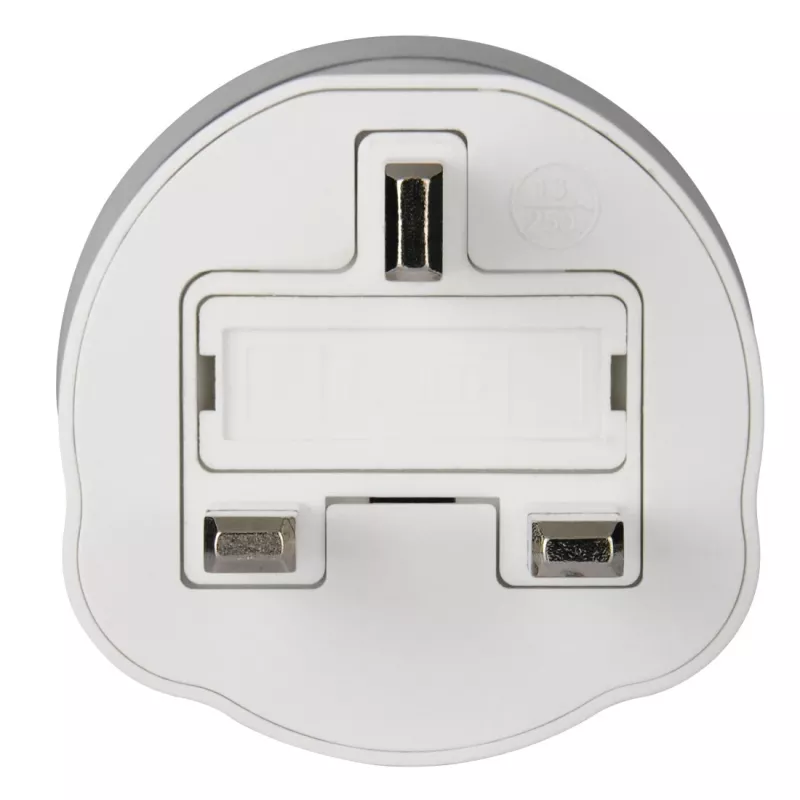 Hama 00223433 Ταξιδιωτικός αντάπτορας Type G (UK) Type C (ευρωπαϊκό βύσμα)+Type F λευκό