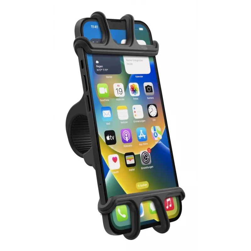 Hama Εύκαμπτη παθητική βάση κινητό τηλέφωνο/smartphone μαύρο