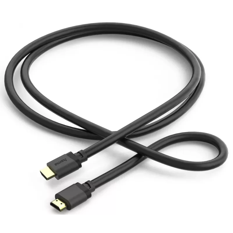 Hama 00202031 Καλώδιο HDMI 2 m HDMI Type A (Standard) μαύρο