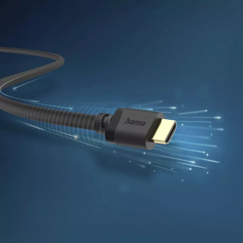 Hama 00202031 Καλώδιο HDMI 2 m HDMI Type A (Standard) μαύρο