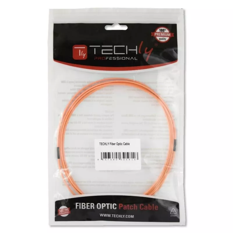 Techly LC/LC πολύτροπο 50/125 OM2 1m καλώδιο οπτικών ινών ILWL D5-LCLC-010