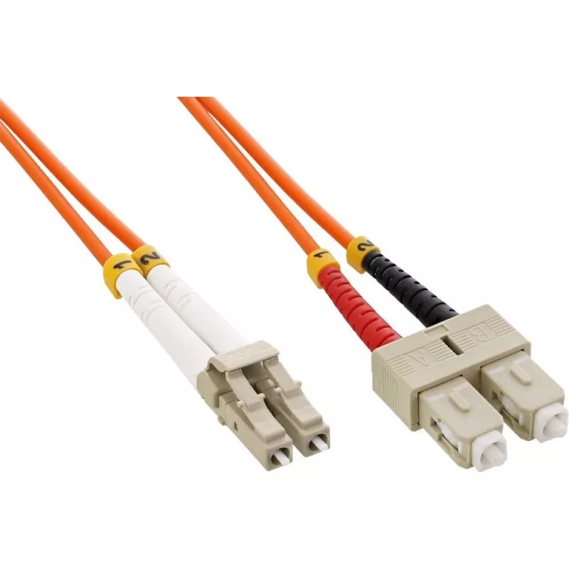 Techly SC/LC πολύτροπο 50/125 OM2 5m καλώδιο οπτικών ινών ILWL D5-SCLC-050
