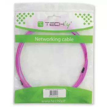 Techly SC/LC πολύτροπο 50/125 OM4 20m καλώδιο οπτικών ινών, 20 m, OM4, SC, LC